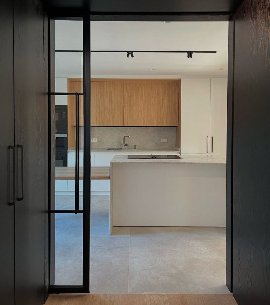 Cocina vista desde la entrada